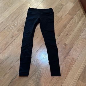 Lululemon Black Legging with Ruffle
